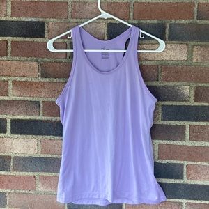 Purple Dri-Fit Nike tank top